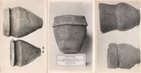 Prehistoric Food Vessel Lincoln Museum 3x Old PB Postcard Photo s