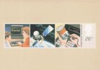 Prestel PC Space Technology NASA Cash Till Royal Mail Ltd Edn Postcard
