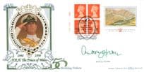 Prince Of Wales King Charles 1998 Anthony Holden Hand Signed Benham FDC