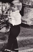 Prince Willem William Of Holland In Garden 1970 Postcard