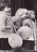 Prince William Willem Maurits & Helium Balloon RPC Postcard