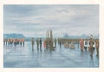 Princess Alexandra Tercentenary Parade 1980 Military Blackpool Postcard