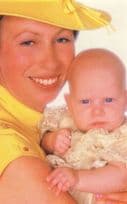 Princess Anne 30th Birthday With Baby 1981 Award Photo Postcard