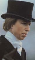 Princess Anne In The Dressage Horse Event Badminton 1982 Royal Postcard