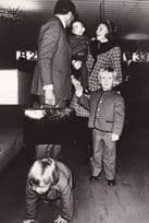 Princess Beatrix Prince Claus in Car Park Dutch RPC Postcard