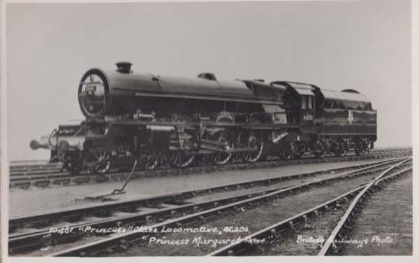 Princess Margaret Rose Train Old British Railways Railway Real Photo ...