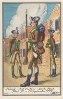 Private 3rd Yorkers Ulster Regiment Old Canadian Army Postcard