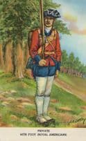 Private 60th Foot Royal Americans Soldier Uniform Postcard