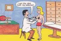 Professions Comic Postcards