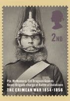 Pte McNamara 5th Dragoon Guards Balaklava Crimean War Postcard