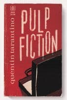 Pulp Fiction Quentin Tarantino Film Movie As Rare Old Book Cover Postcard