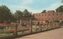 Queens Gardens Newcastle Under Lyme Staffs 1970s Postcard
