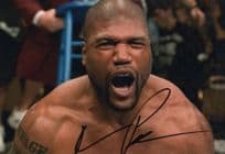 Quinton Jackson UFC Martial Arts Wrestler 12x8 Hand Signed Photo