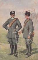 R Egercito Royal Italian Army Cavalleggeri Italy Military Uniform Postcard