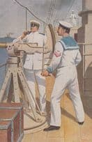 R Egercito Royal Italian Army Marina Italy Uniform Postcard