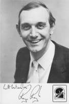 Radio 2 Antique 1960s 1970s Unidentified BBC DJ Hand Signed Photo