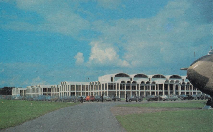 RAF Museum Hendon 1970s Official 100 Year Anniversary Postcard
