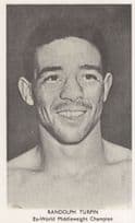 Randolph Turpin Middleweight Boxing Champion Postcard