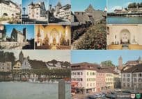 Rapperswil Switzerland 4x Postcard s