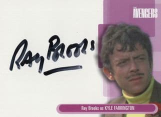 Ray Brooks The Avengers Hand Signed Autograph Card