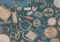 Rayleigh Rochford Essex Council Watch Gold Silver Thorpe Bay Antique Postcard