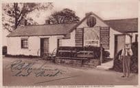 RB MacKinnon Last Priest Of Gretna Green Blacksmiths Hand Signed Postcard