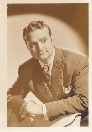 Red Skelton Antique Printed Signed Photo