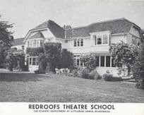 Redroofs Theatre School Maidenhead Berkshire Vintage Advertising Large Photo