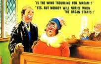 Religious Comic Postcards