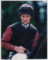 Richard Quinn Scottish Horse Race Racing Jockey Large Hand Signed Photo
