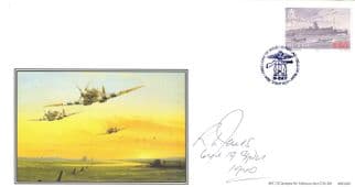 Richard RL Jones 64 19 Squadron WW2 D-Day Pilot LTD TO 50 Hand Signed FDC