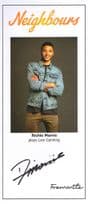 Richie Morris as Levi Canning Neighbours Hand Signed Cast Photo