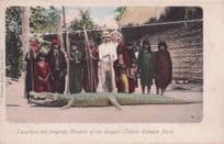 Rio Ucayali Amazon River Peru Antique Snake Animal Hunting Old Postcard