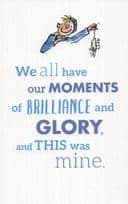 Roald Dahl Boy Book We All Have Moments Of Brilliance Postcard