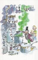 Roald Dahl Charlie & The Chocolate Factory Book Machine Postcard