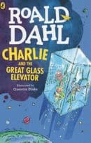Roald Dahl Charlie & The Great Glass Elevator 2016 Book Postcard