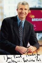Rob Bonnett BBC Sports Football Presenter Hand Signed Photo