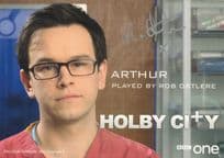 Rob Ostlere as Arthur Holby City Hand Signed BBC Cast Card Photo
