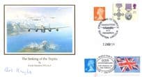 Robert Bob Knights Tirplitz WW2 LIMITED TO 25 Hand Signed FDC