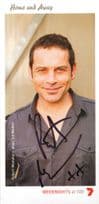 Robert Mammone as Sid Walker Home & Away Hand Signed Cast Photo