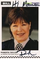 Roberta Taylor as Insp Gina Gold ITV The Bill Hand Signed Cast Card Photo
