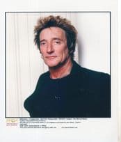 Rod Stewart In Recording Studio Human Album 9x9 PB Press Photo