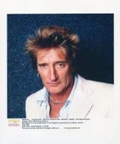 Rod Stewart Recording His Studio Human CD Album 9x9 PB Press Photo
