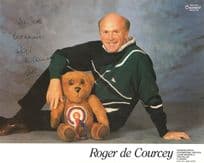 Roger De Courcey Ventriloquist 10x8 Hand Signed Photo