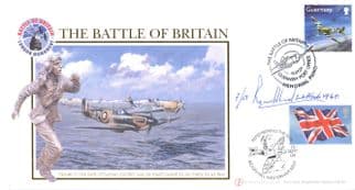 Roger Morewood WW2 Battle Of Britain LTD EDN OF 30 Hand Signed FDC