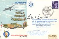 Roland Beaumont Hawker Hurricane 1975 Hand Signed Flown FDC