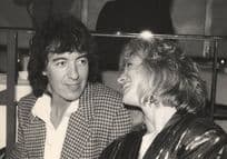 Rolling Stones Bill Wyman Dating Lynne Romance 1987 Press Photo