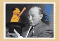 Ronnie Corbett Sooty Of & Sweep Show Royal Mail Ltd Postcard
