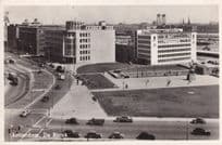 Rotterdam De Blaak 1950s Dutch Real Photo Postcard
