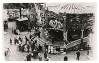 Rowlands Roundabout Fair Carousel Old Aerial Vintage Photo